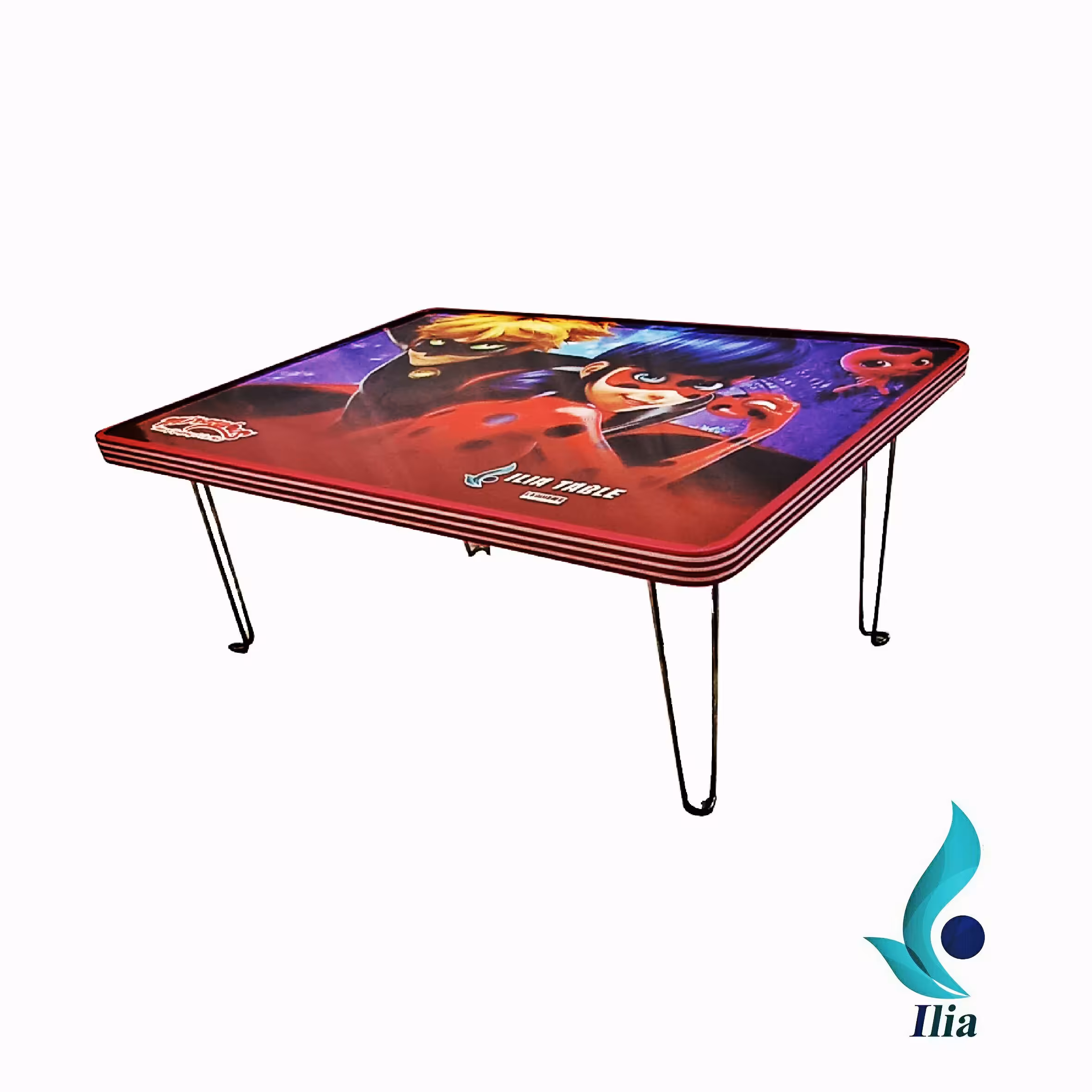 میز تحریر تاشو طرح دختر کفشدوزکی