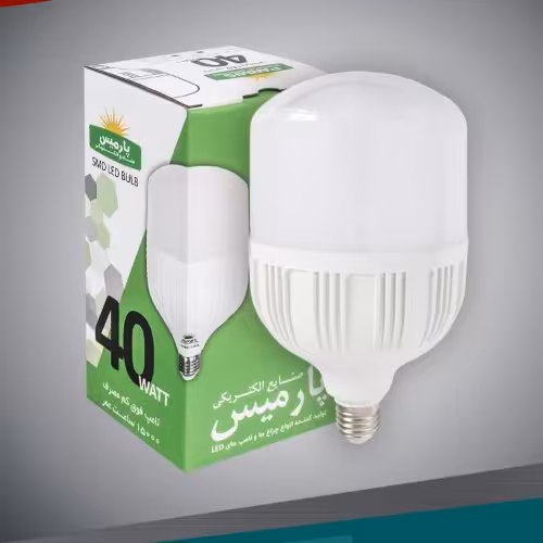 لامپ 40 وات مهتابی پارمیس