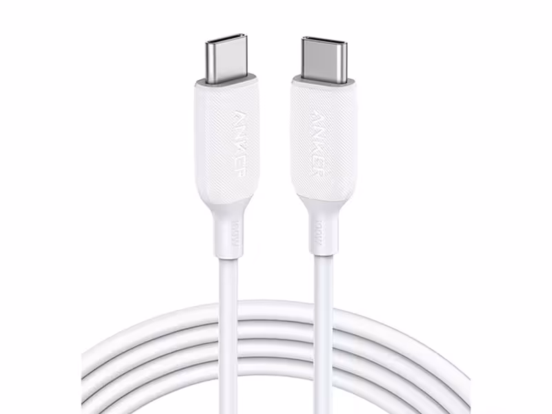 کابل تبدیل USB-C به USB-C انکر مدل PowerLine III A8856 طول 1.8 متر