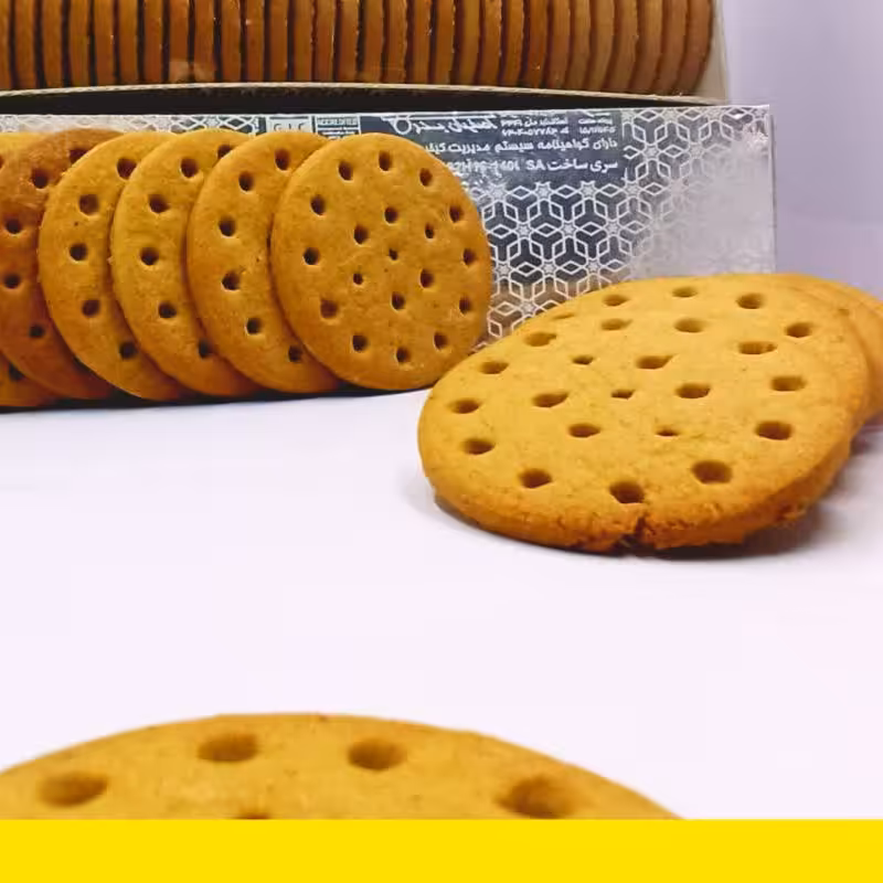 بیسکویت طبیعی کاملا سالم و ارگانیک