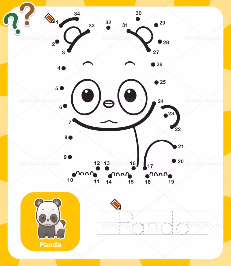 وکتور نقاشی پاندا | گرافیک با طعم تربچه