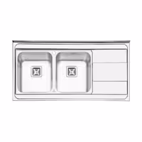 سینک پرنیان استیل مدل  Ps 1115 روکار