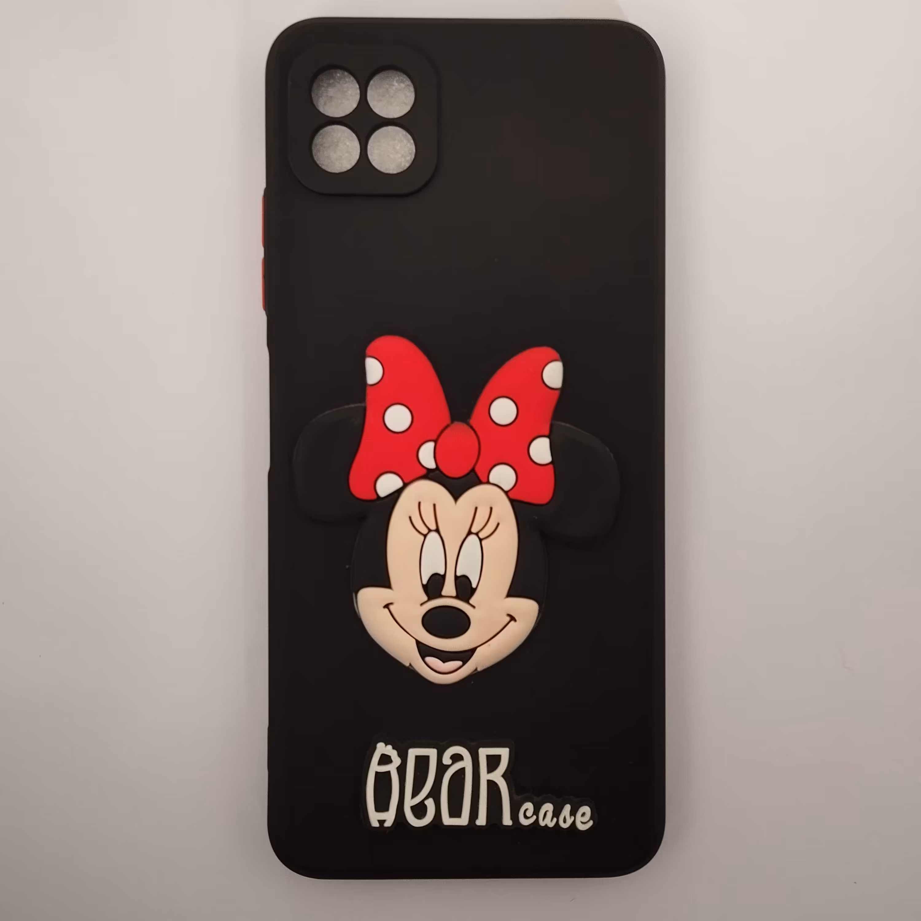 قاب - کاور - گارد عروسک برجسته طرح میکی ماوس مناسب برای سامسونگ Galaxy A22 5G (a22 5g)