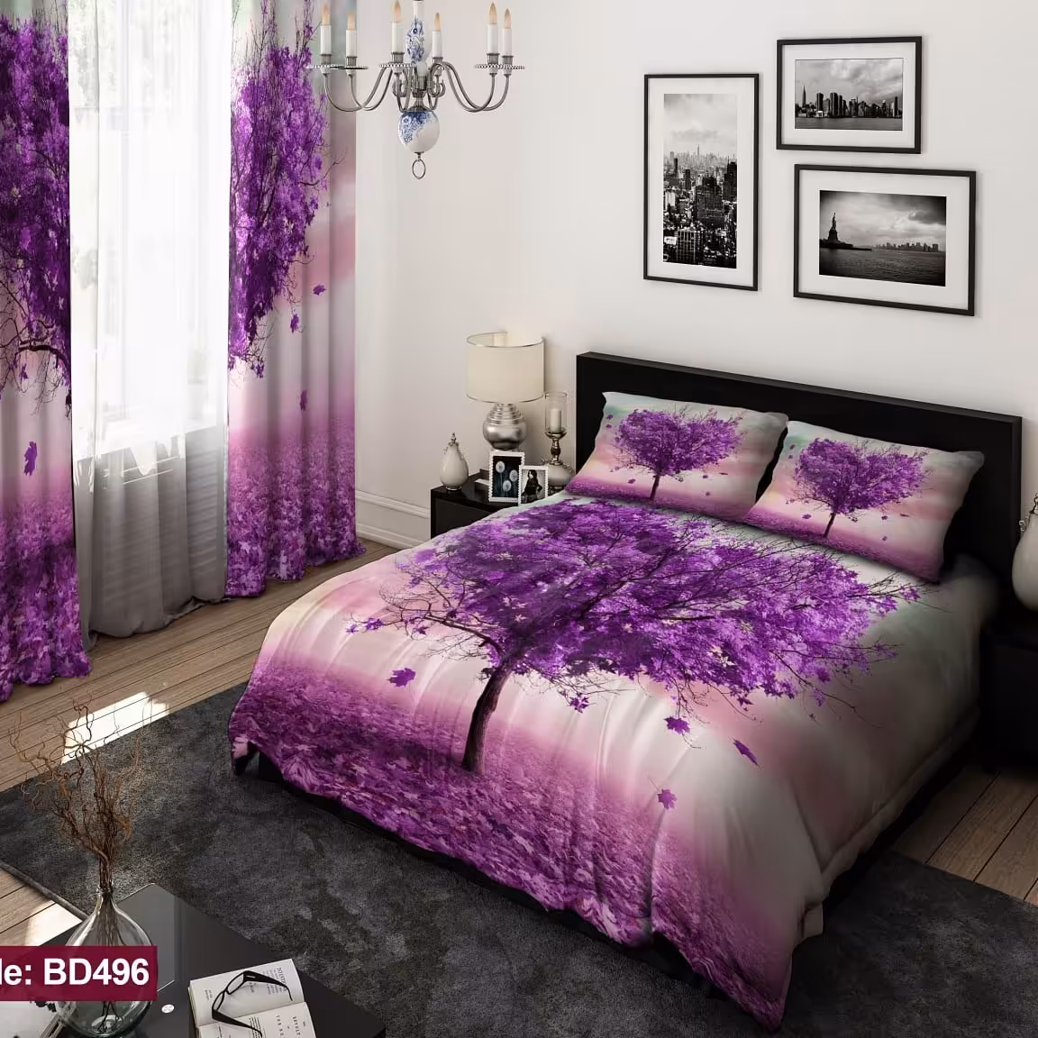 سرویس روتختی قلبی سه بعدی دو نفره 6تیکه ارسال رایگان 