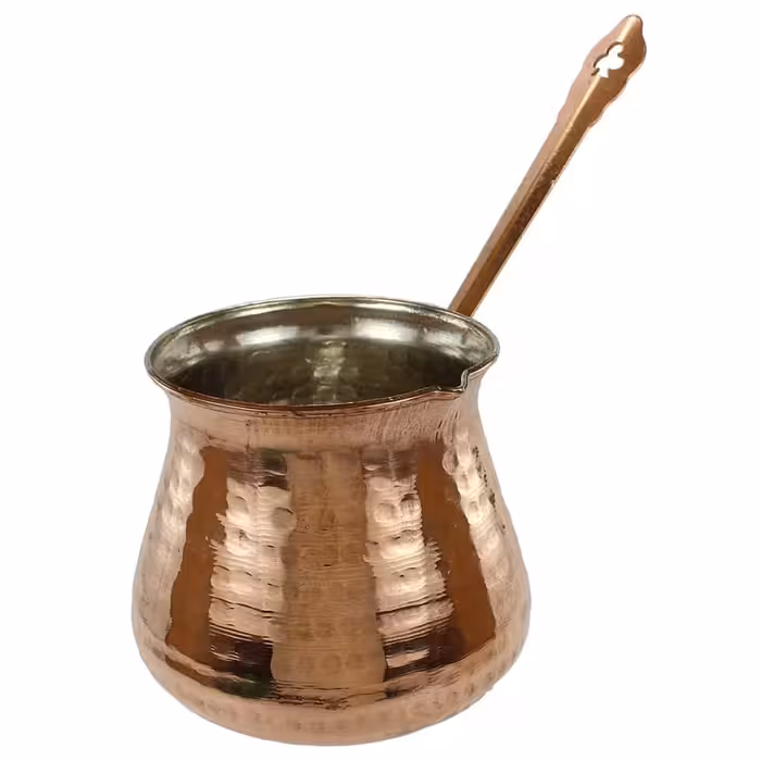 قهوه جوش مسی چکش خورده 3 نفره