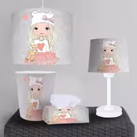 ست اکسسوری دخترانه طرح فانتزی عروسکی WA-2424-s