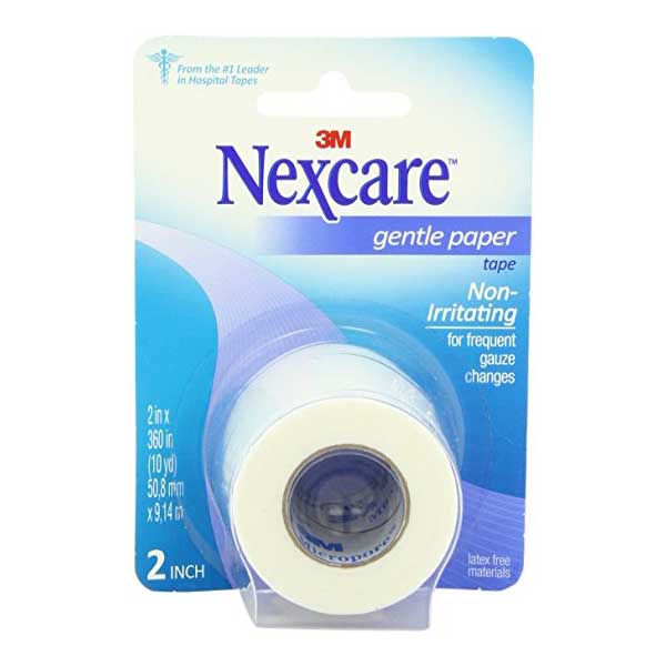 چسب کاغذی ضد حساسیت نکس کر NEXCARE 3M GENTLE PAPER