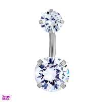 پیرسینگ ناف استیل اقلیمه (Eghlimeh) کد HS92