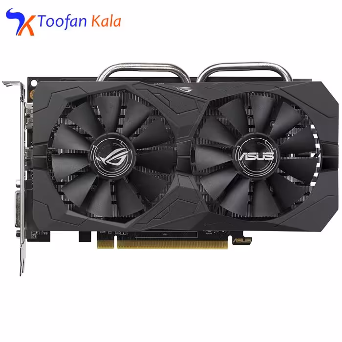 کارت گرافیک ایسوس مدل ROG-STRIX-RX560-O4G-EVO-GAMING
