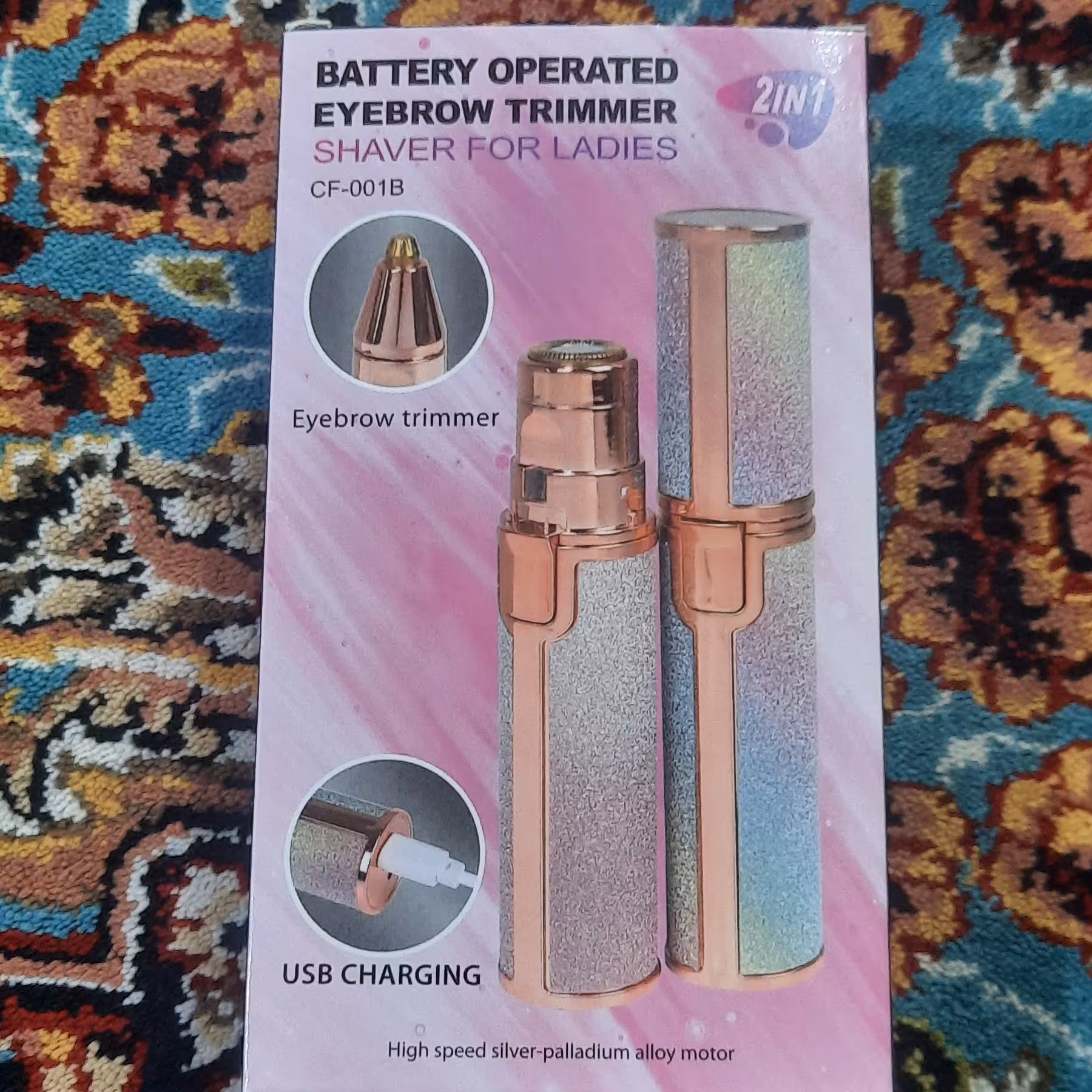 موزن ابرو و صورت دو کاره اکلیلی جنس خارجی