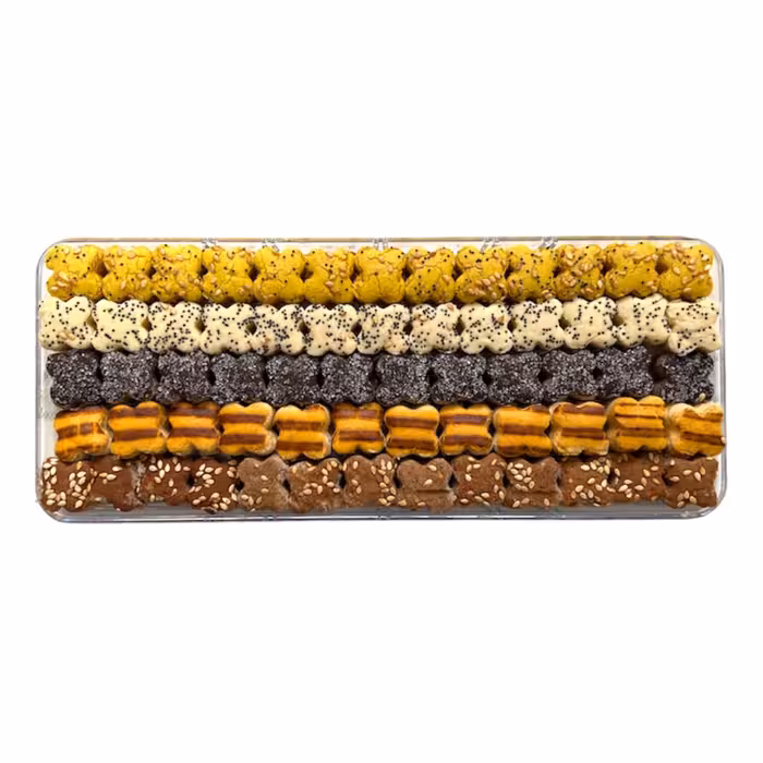 شیرینی خانگی نخودچی کاکائویی وانیلی - 430 گرم