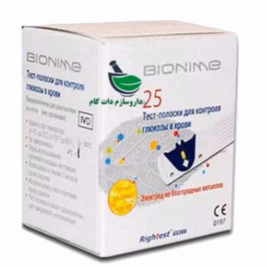 نوار تست قند بایونیم