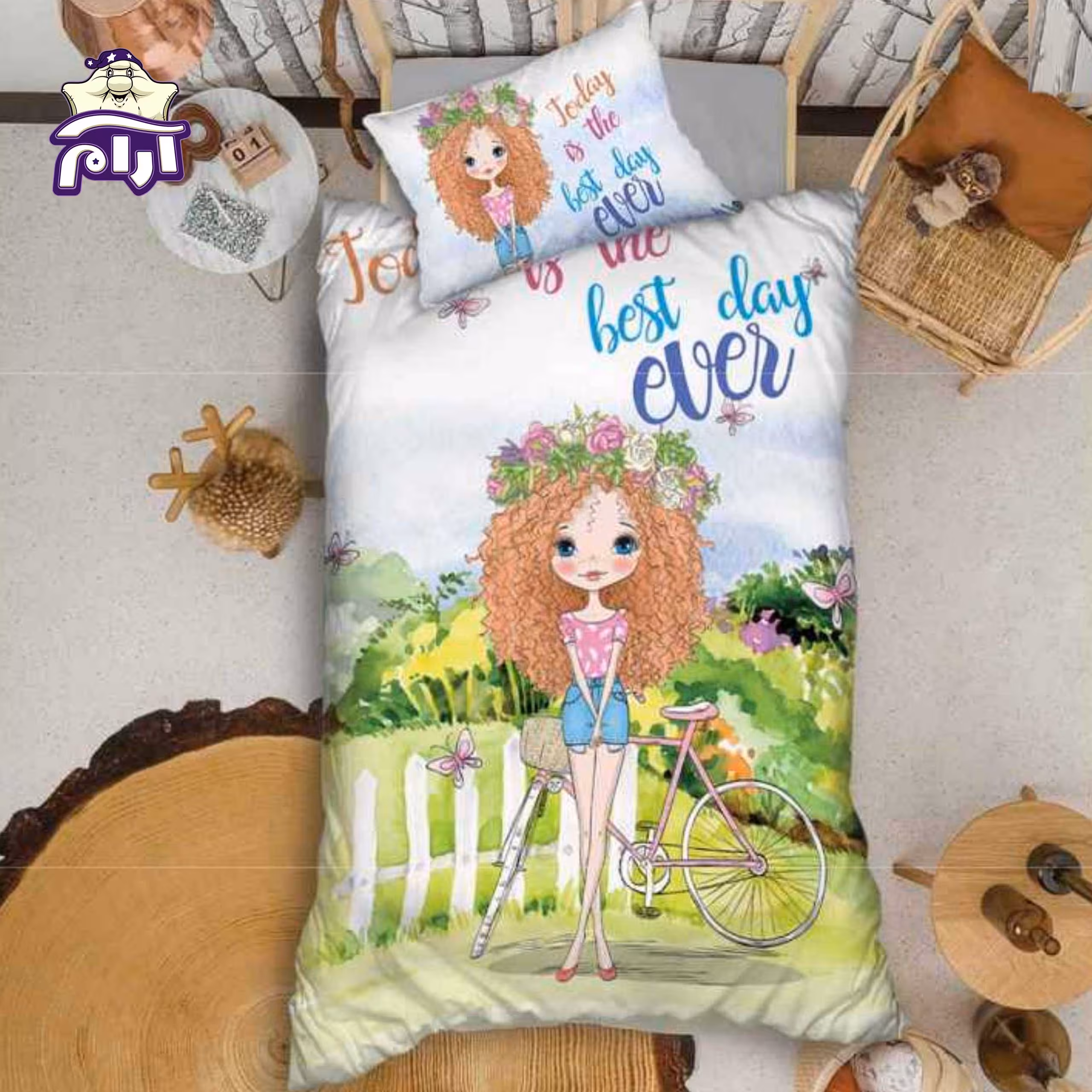 سرویس روتختی لحاف یک نفره سارای 3 تکه کد 1123