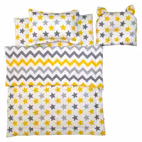 سرویس خواب 4 تکه نوزاد طرح ستاره