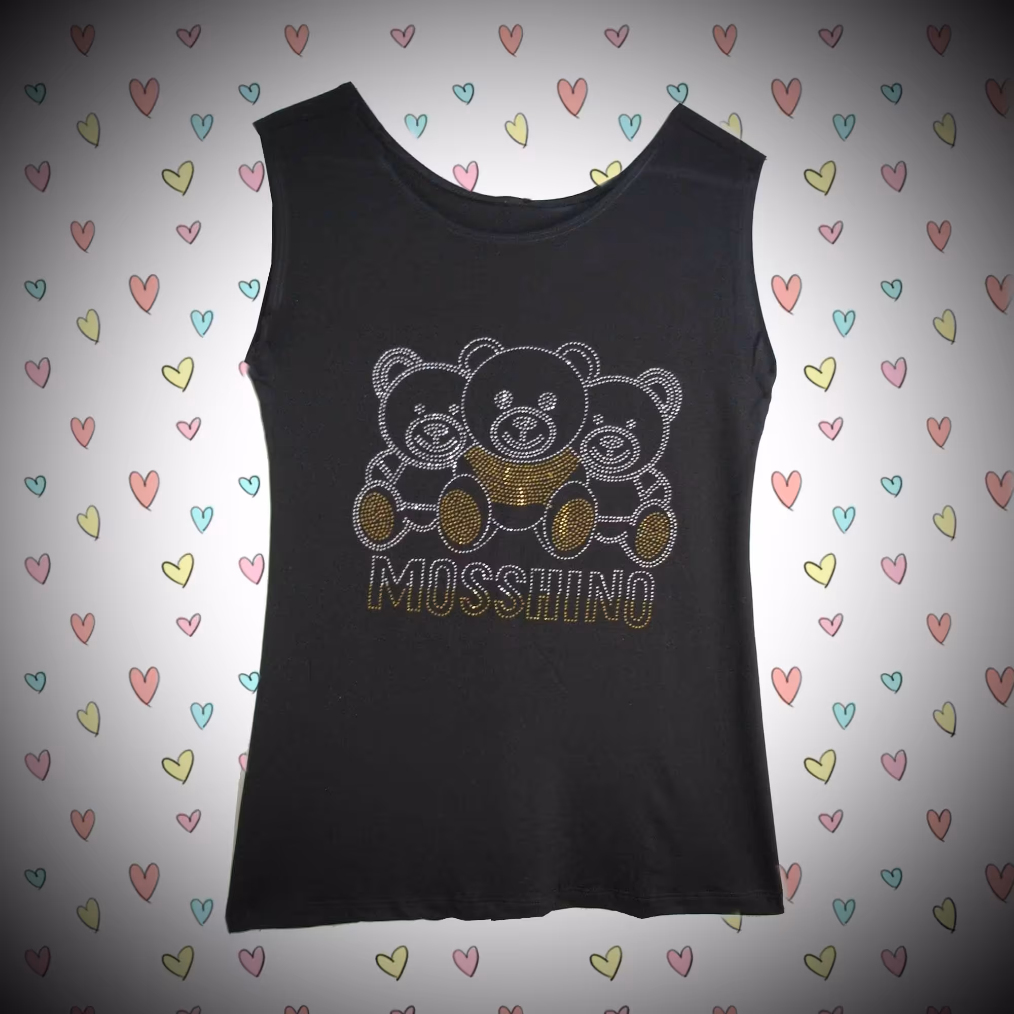 تاپ قواره دار زنانه مدل تدی فری سایز 40تا48 رنگ مشکی 