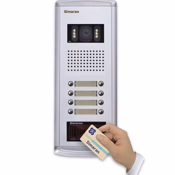 پنل آیفون تصویری کارتی دو واحدی سیماران طرح فراز