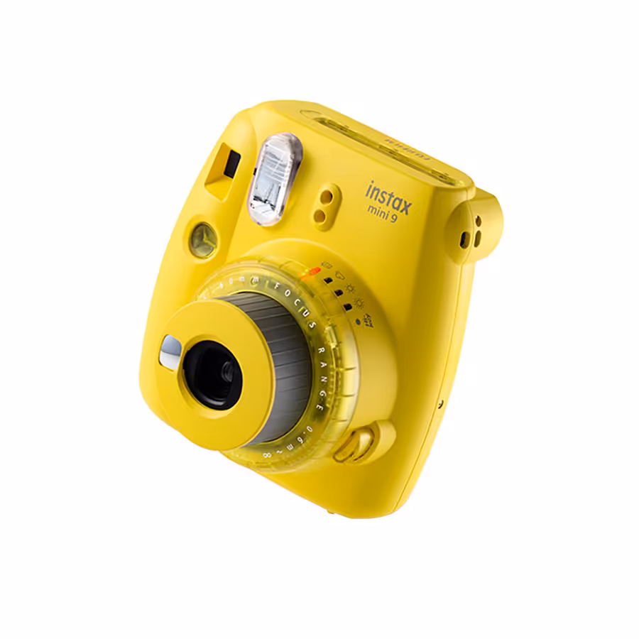 دوربین چاپ سریع فوجی فیلم مدل Instax Mini 9 سری Limited Edition (زرد)
