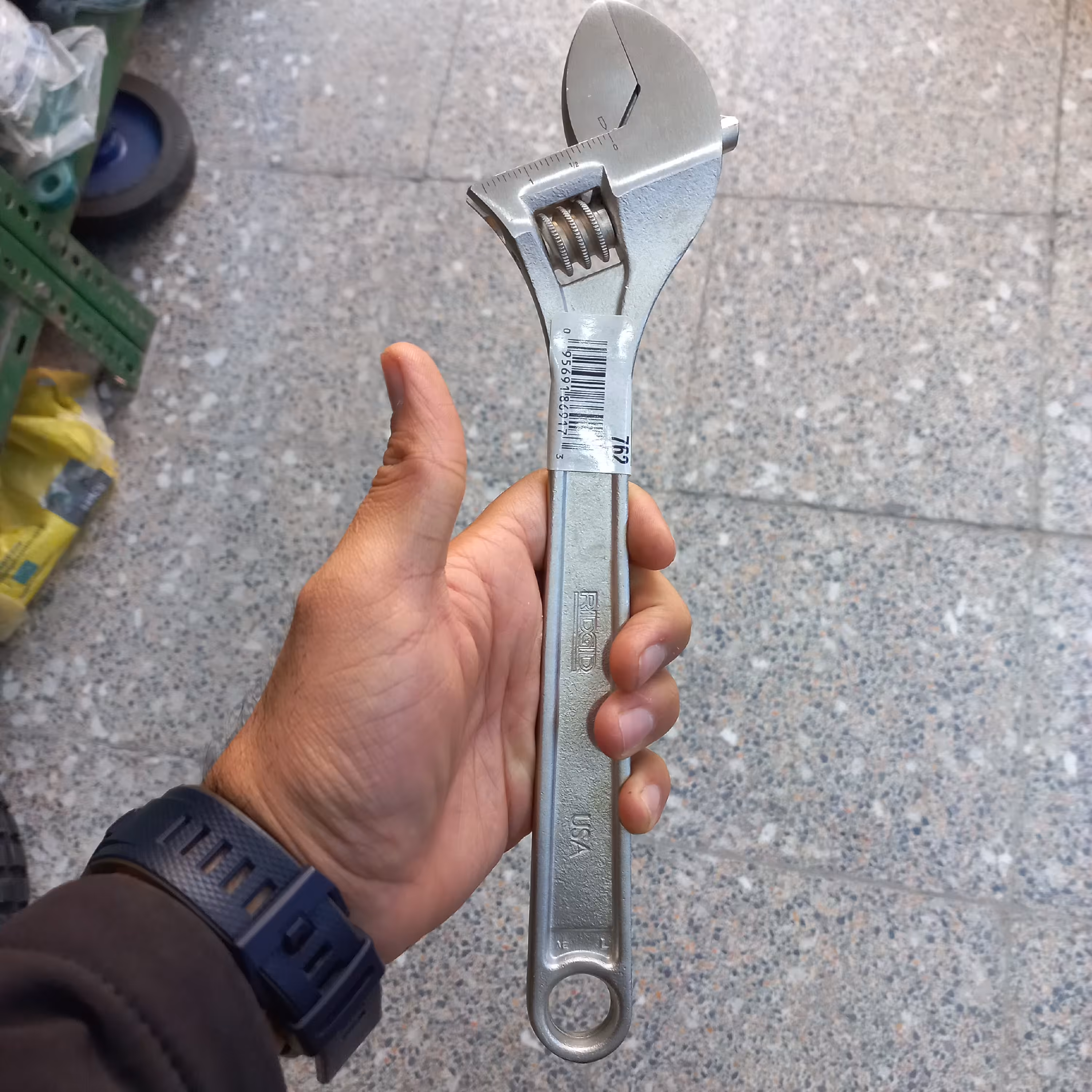 آچار فرانسه 12 اینچ ریجید آمریکا