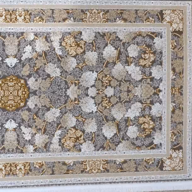 پشتی فرشی پُرزی یک جفت 1200 شانه صددرصد نخ اکریلیک ابعاد 50 در 100 پس کرایه