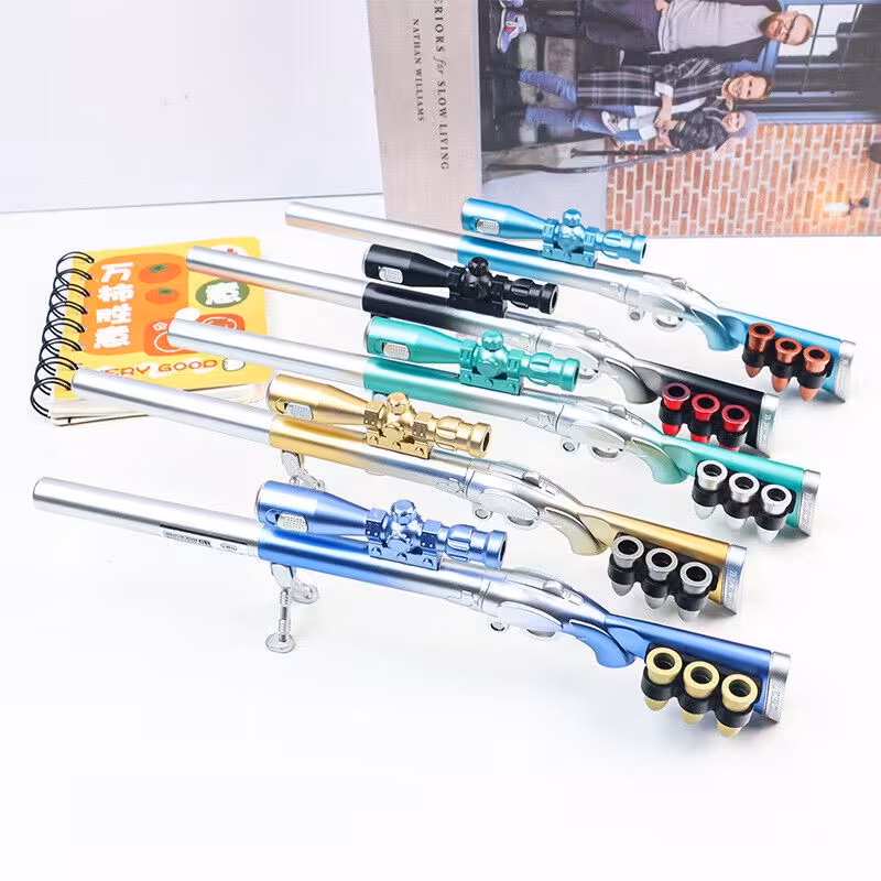 روان نویس چراغ دار طرح تفنگ تک تیرانداز اسنایپر خشابدار