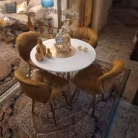 میز ناهار خوری زین اسبی(ارسال پس کرایه)