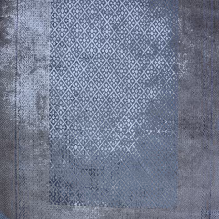 فرش ماشینی یک و نیم متری  (1متر در  1.5متر)طرح  BlueSky کد 1543