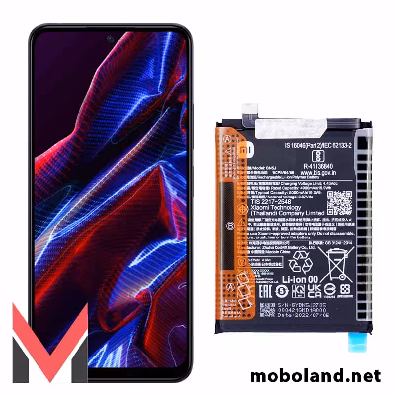 قیمت باتری اصلی شیائومی پوکو Poco X5 مدل BN5J - موبولند