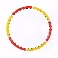 هولاهوپ جادویی پیچشی تن زیب