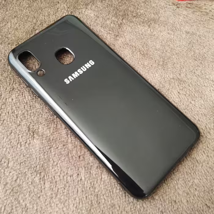 گارد - قاب - کاور ژله ای رنگ مشکی براق مناسب برای سامسونگ Galaxy A20 - A30 - M10s