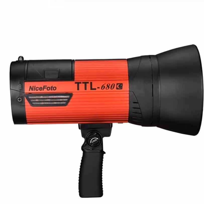 فلاش پرتابل نایس فوتو Nicefoto TTL-680C Portable flash for canon