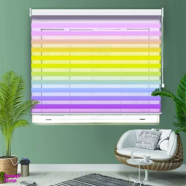 پرده زبرا مدل RC-4 سایز 150*150 سانتی متر