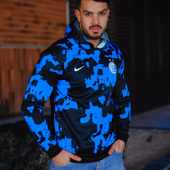 🍁سویشرت مردانه استقلال 🍁جنس سویشرت : اسپان🍁سایز: L /XL