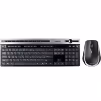 کیبورد و ماوس بی سیم گرین مدل GKM-505W