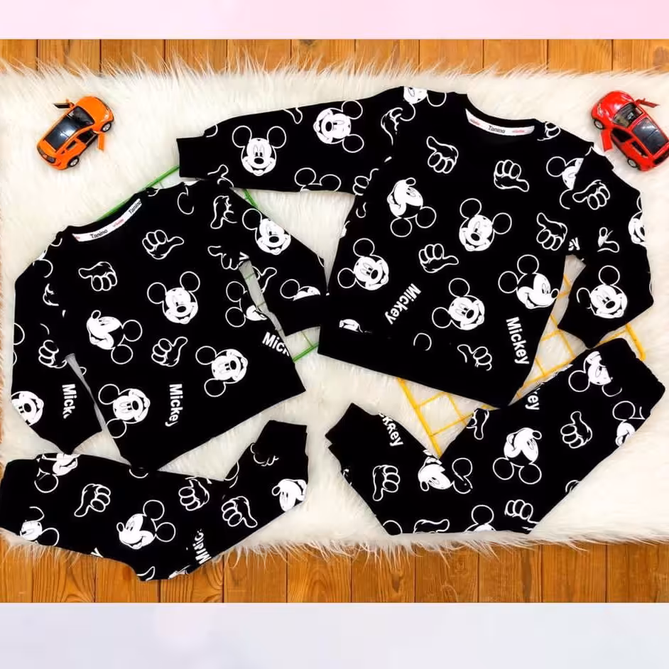 بلوز وشلوار اسپرت میکی موس اتمام موجودی 