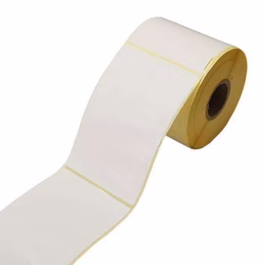 لیبل کاغذی(برچسب) 80mm50mm تک ردیفه