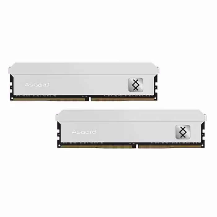 رم دسکتاپ دو کاناله اسگارد مدل Frey Silver 16GB 2x8GB 4800MHz DDR5