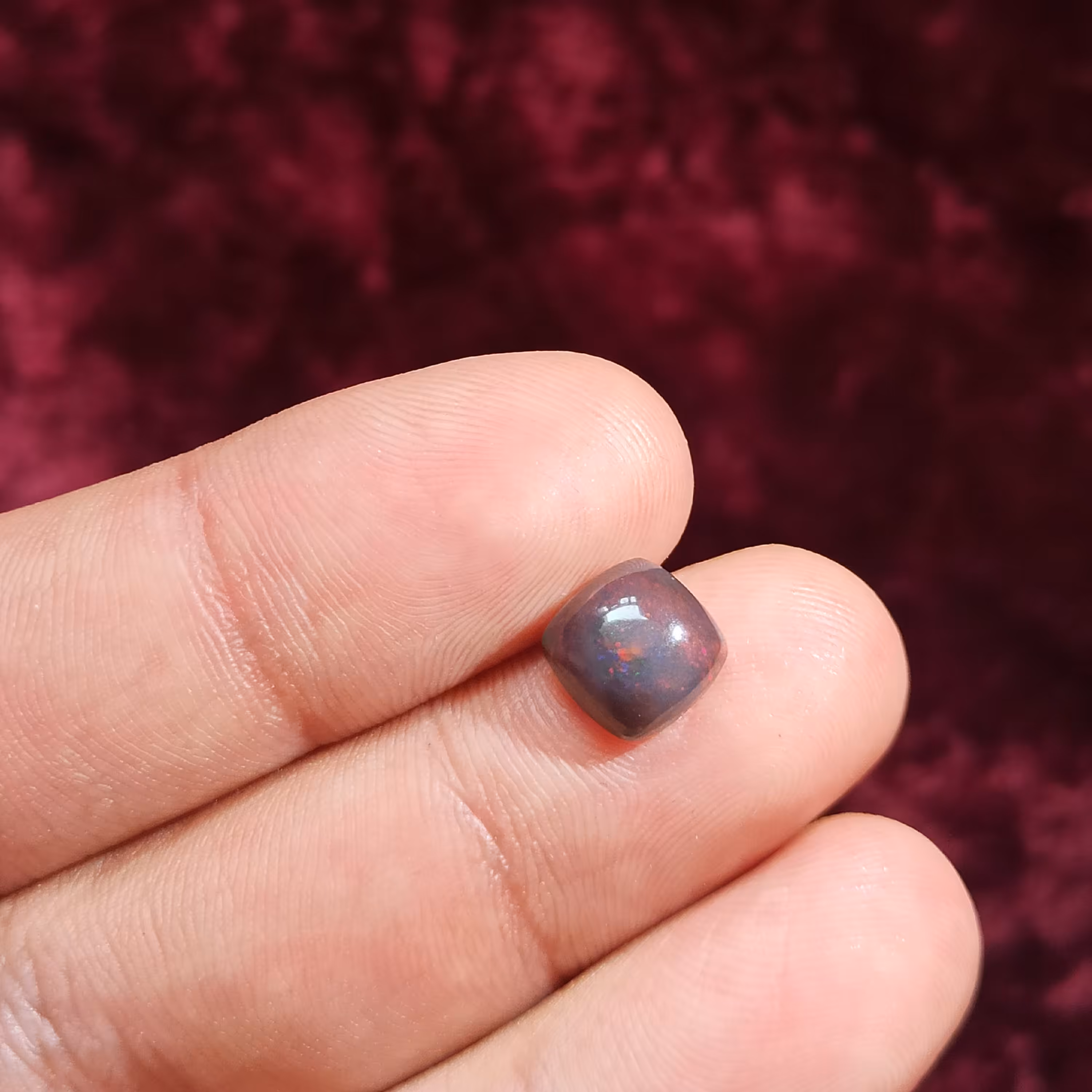 سنگ اوپال مشکی مربعی استرالیایی