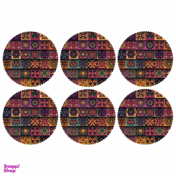 زیربشقابی مدل U2-42527 بسته 6 عددی