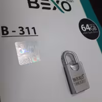 فلش  64 گیگ بکسو مدل 311 طرح قفل