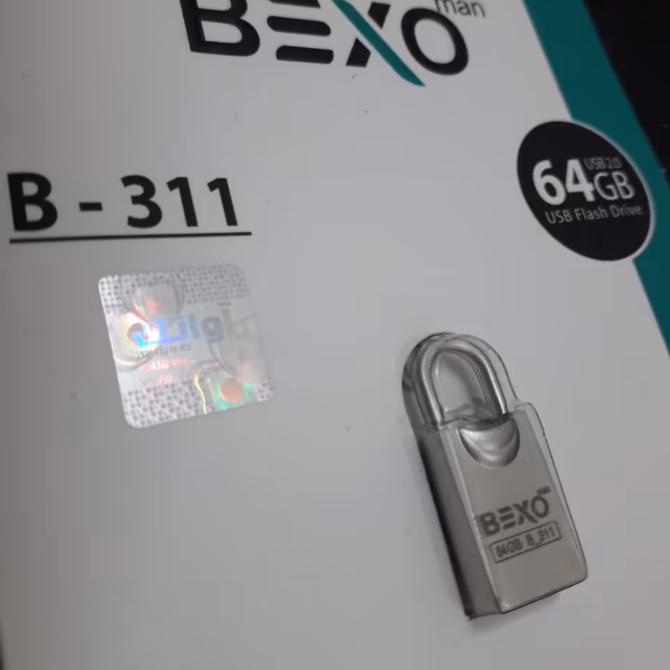 فلش  64 گیگ بکسو مدل 311 طرح قفل