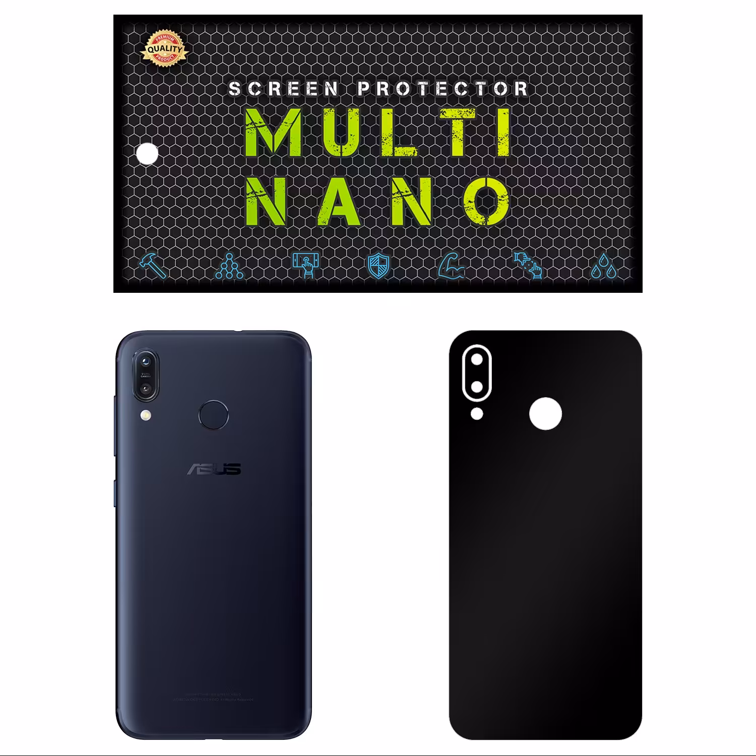 برچسب پوششی MultiNano مدل X-F1M برای موبایل ایسوس Zenfone Max M1 ZB555KL
