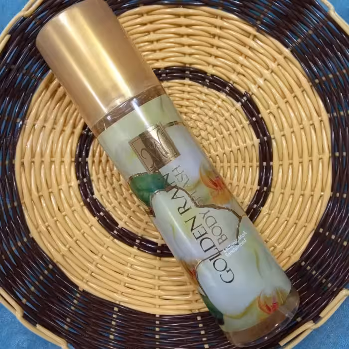 بادی اسپلش زنانه مای مدل Golden Rain  اورجینال  تاریخ دار

