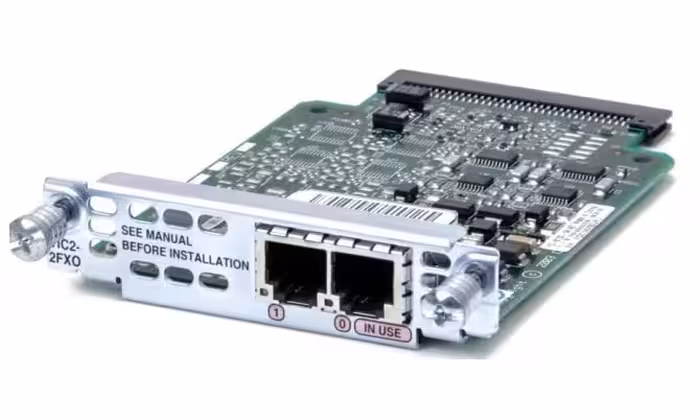 ماژول شبکه 2 پورت سیسکو مدل VIC2-2FXO