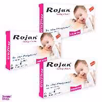 تست بارداری روژان (Rojan) مدل کاستی بسته 3 عددی