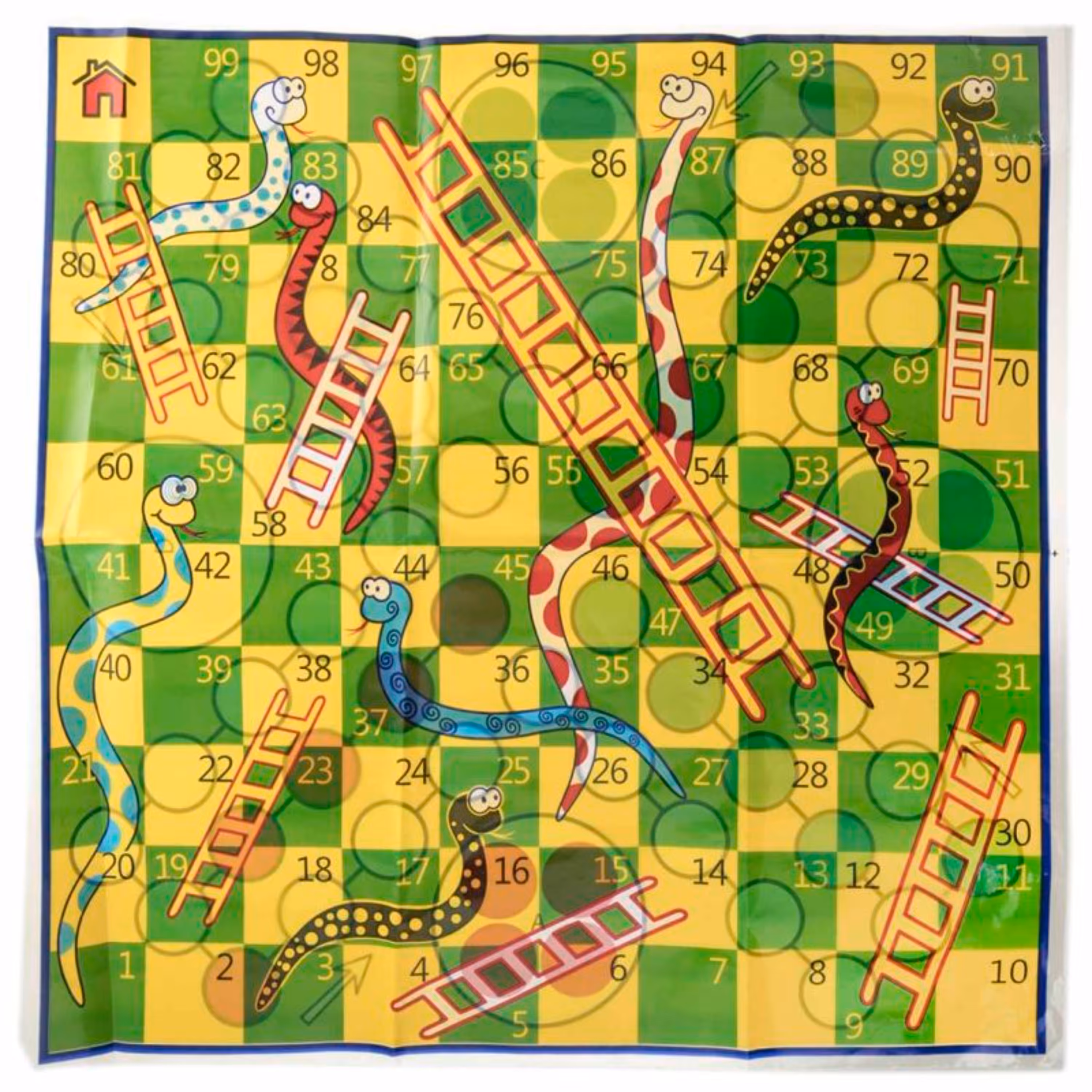 بازی منچ و مارپله مدل Ludo Drauchts