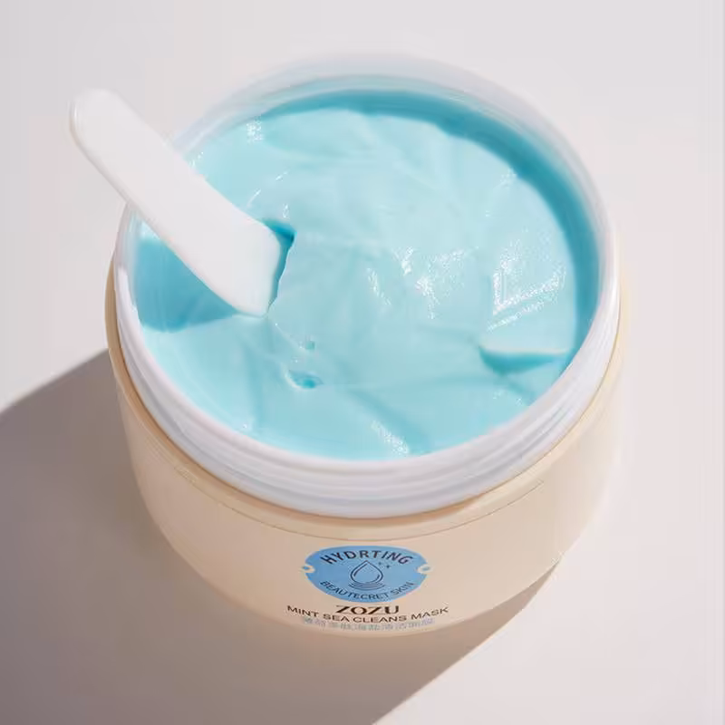 ماسک صورت کاسه ای نعنا و نمک دریا زوزو 