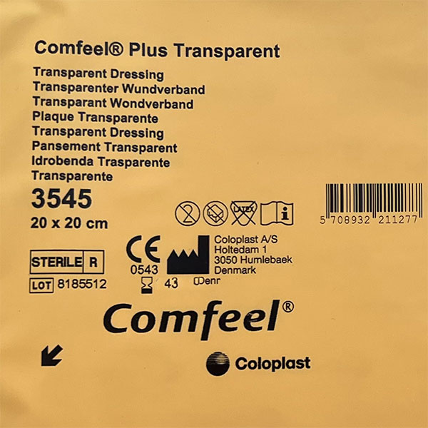 کامفیل شفاف کولوپلاست COLOPLAST COMFEEL 3545