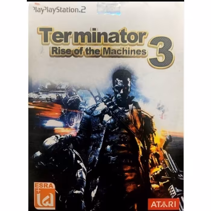 بازی Terminator3 Rise of the Machines مخصوص PS2.