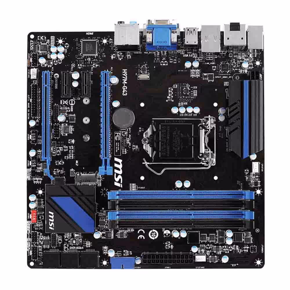 مادربرد ام اس آی مدل H97M-G43
