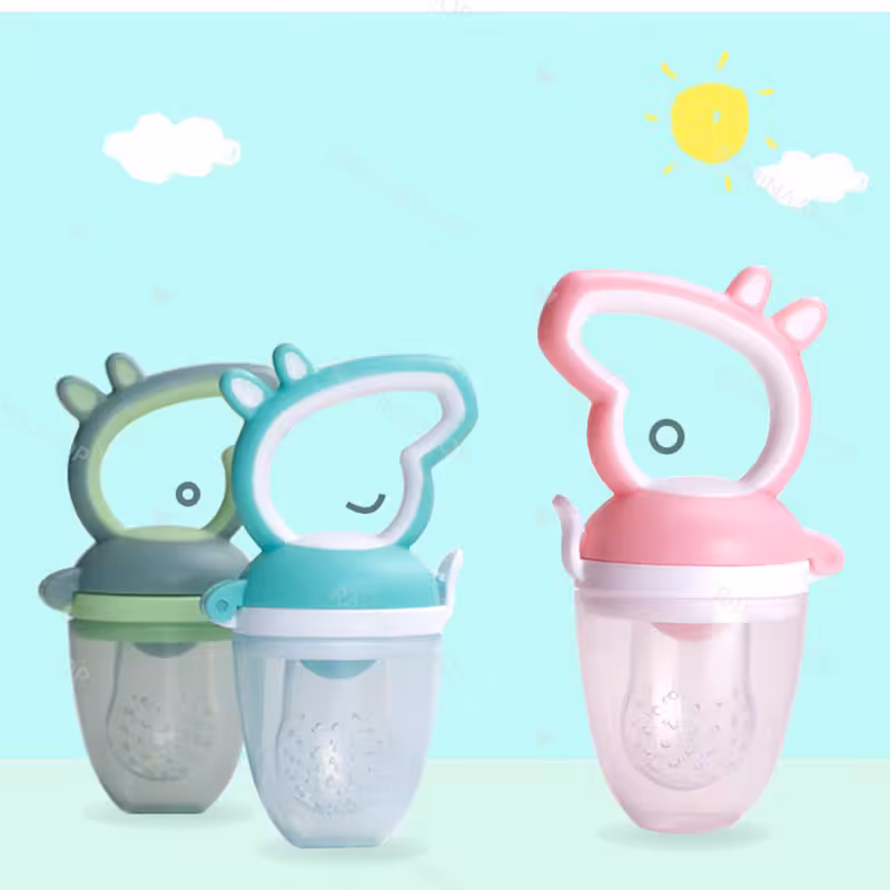 پستانک میوه خوری نوزاد همراه با سری اضافه بی بی سیل Babisil